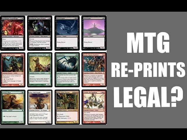 Are MTG Reprints Off the Reserved List Legal? Can Wizards of the Coast Reneg on a 20 Year Promise