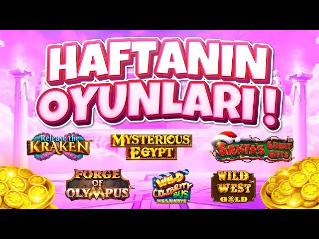 ️‍ HAFTANIN OYUNLARI !  ️‍ BONUS HUNT ️‍ SLOT OYUNLARI️‍