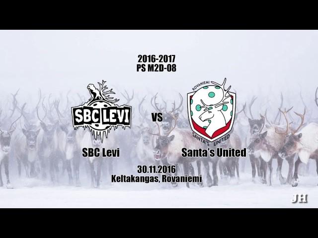 Maalikooste: SBC Levi - Santa's United 1-7 @ Keltakangas, Rovaniemi 30.11.2016