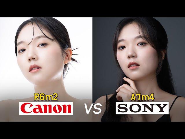 캐논 R6m2 vs 소니 A7m4 | 피부톤은 아직도 캐논일까?