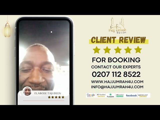 Umrah Client Review  | Hajj Umrah 4u |