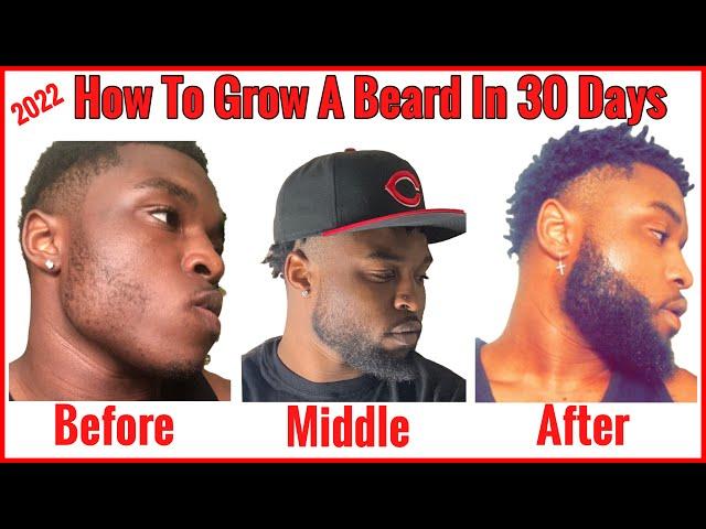 How To Grow A Beard In 30 Days ! 2022 Step By Step