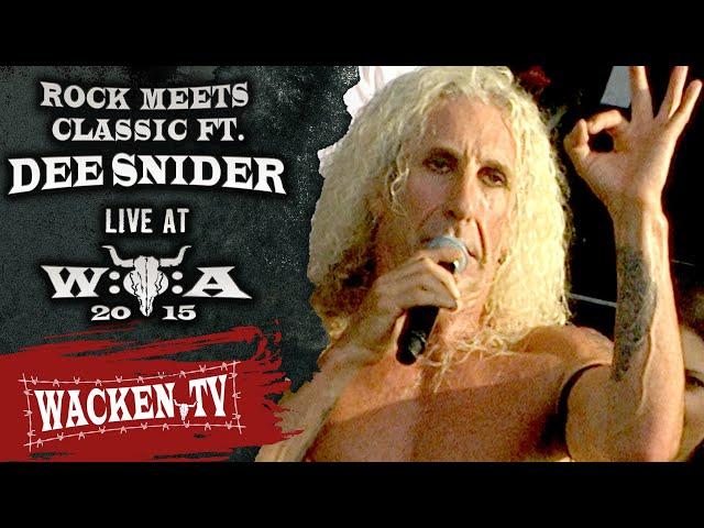 RockMeetsClassic feat. Dee Snider - I WannaRock - live at W:O:A 2015