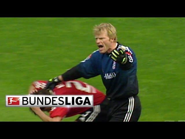 Goalkeeping Titan Oliver Kahn Brings Terror to the Pitch