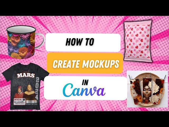 How to create mockups in Canva