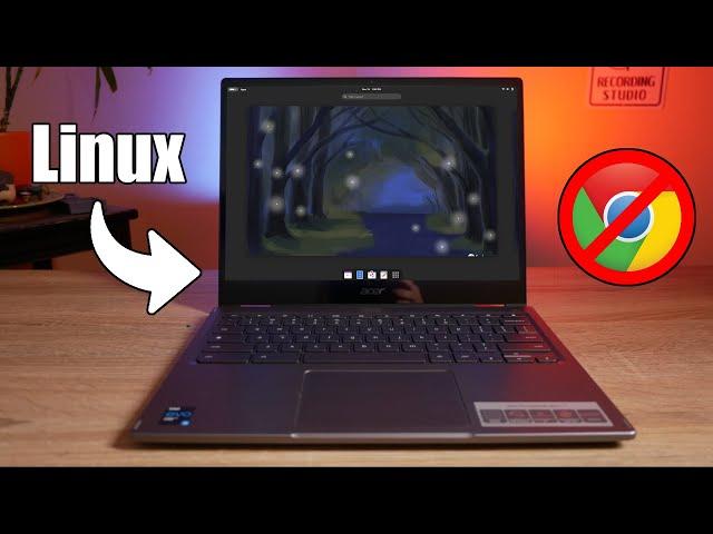 Chromebook Running Linux Instead of ChromeOS