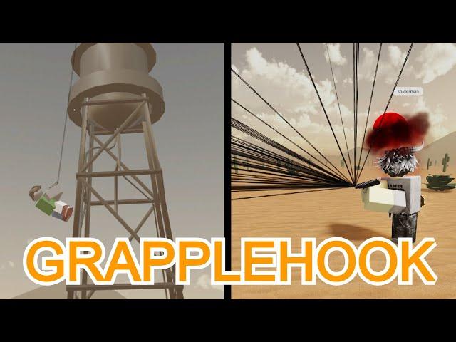 THE NEW EVADE GRAPPLE HOOK IS SO GOOFY (roblox evade 1 billion update)
