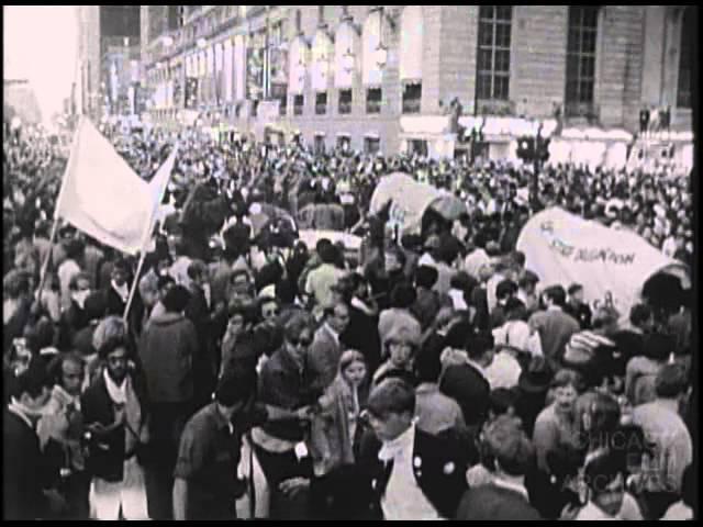 Social Confrontation: The Battle of Michigan Ave (1968, Film Group)