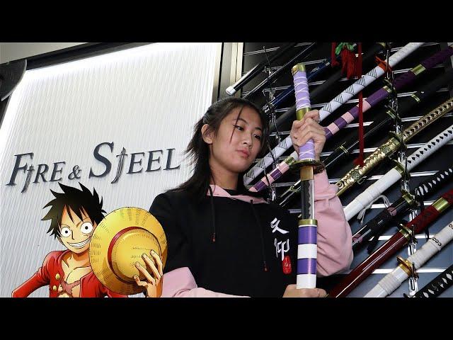 One Piece - Luffy's "Nidai Kitetsu" Katana (Luffy Sword - Battle Ready)