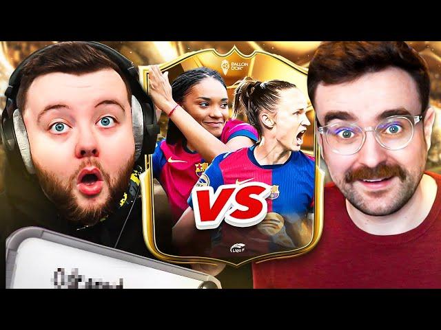 FC25 Squad Builder Showdown! BALLON DOR HANSEN VS SALMA!!!