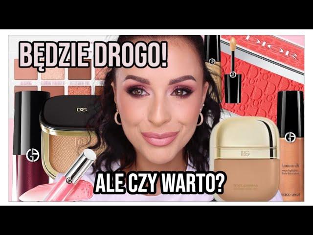 Tu jest jakby LUKSUSOWO! podkład Dolce Gabbana, paletki Kylie Cosmetics i Nowości od Armani Beauty