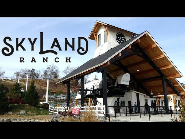 Skyland Ranch Pigeon Forge Tennessee Ski Lift Down From the Ranch 2024