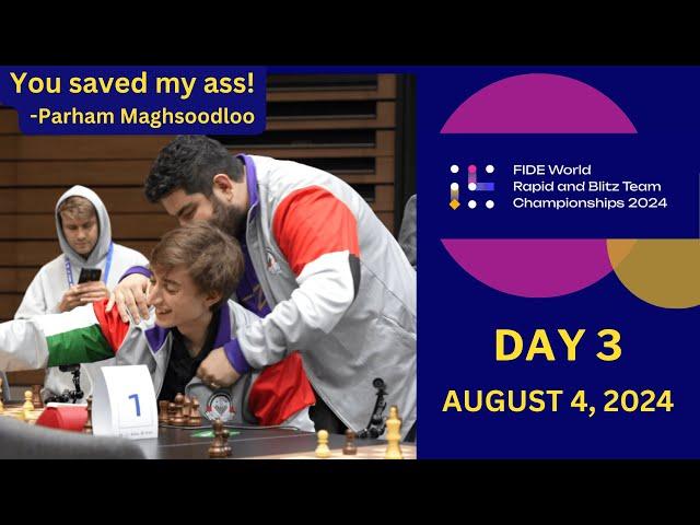 FIDE World Rapid & Blitz Team Chess Championships 2024 | DAY 3