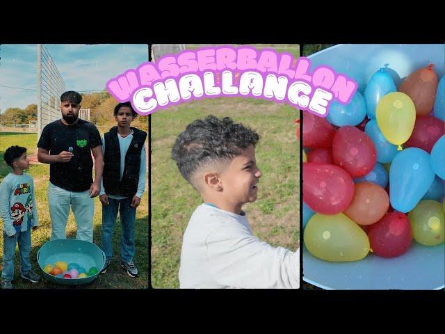 WASSERBALLOON CHALLANGE - WER IST DER GEWINNER ?