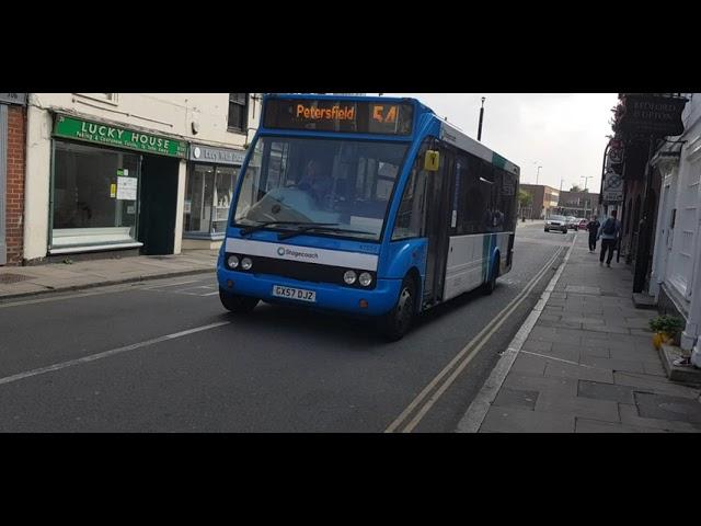 Here is the new livery stagecoach bus 47554 on the number 54 in Chichester Saturday 4 September 2021