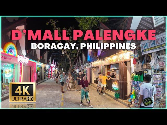 Quick Walking Tour at D'Mall Palengke, Station 2 Boracay, Aklan Philippines 4K 
