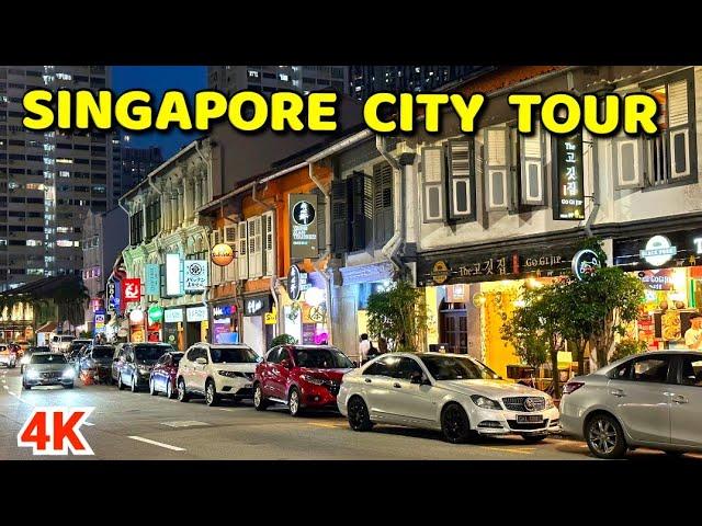 SINGAPORE  Walking Tour Tanjong Pagar, Chinatown, City Hall 2025 | Singapore 4k Walk