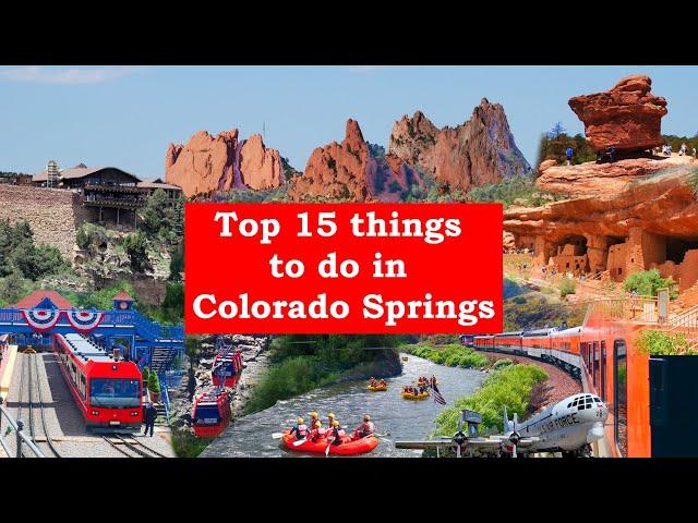 Things to do in Colorado Springs, Colorado | Travel guide | 4k