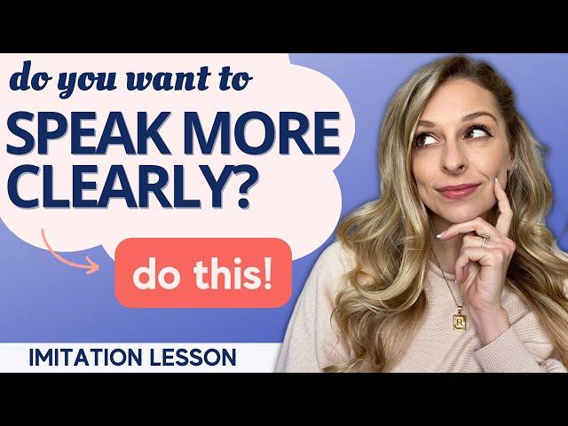 The MOST IMPORTANT Rule to Improve your English Pronunciation | English Imitation Lesson