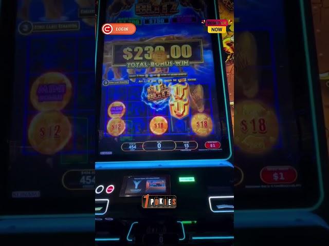  BIG WIN at 1Pokies Casino!  #bigwin #slotking #slotbattle #slotocash #bigwinnings #luckyslot