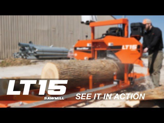 LT15 Portable Sawmill in Action | Wood-Mizer