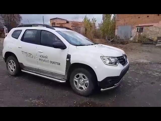 Передний ус Renault Duster 2018+