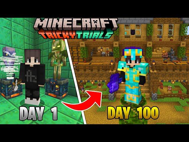 I Survived 100 Days in 1.21 HARDCORE Minecraft(Hindi)