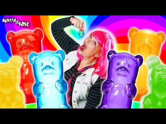 Gummy Bear Color Song For Kids | Martin and Rose Music