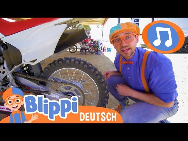 Motorrad️️ - Lasst uns mit Blippi singen!