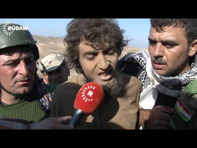 Captured ISIS militant talks in Kurdistan (Subtitles)