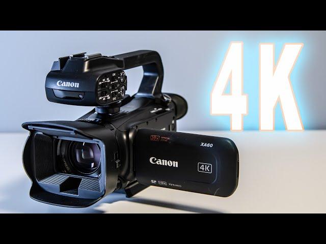 Canon XA60 4K Video Footage - BEST compact 4K Camcorder