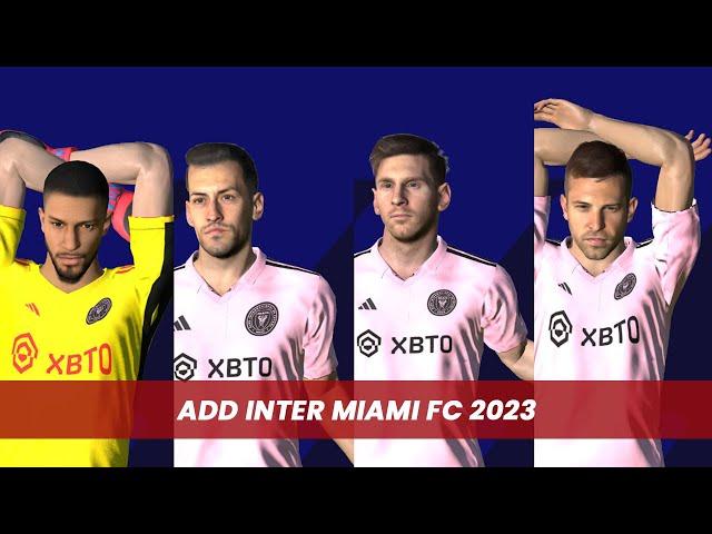 PES 2017 | Add Inter Miami FC 2023 | BYME PATCH