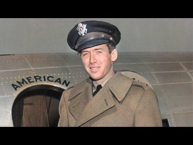 Pilot WW2  - Actor Jimmy Stewart - Forgotten History