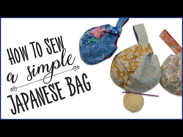 How To Sew A Simple Japanese Bag