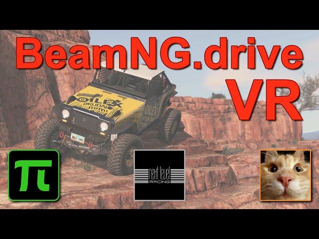 BeamNG in VR is EPIC - Pimax Crystal & NLR Motion Seat