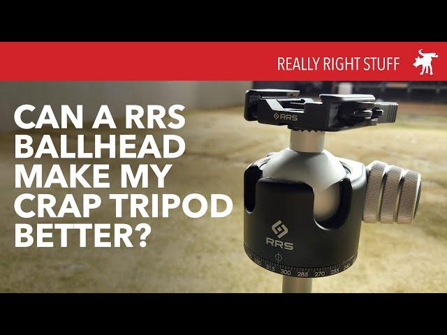 Really Right Stuff ballhead makes any tripod better?