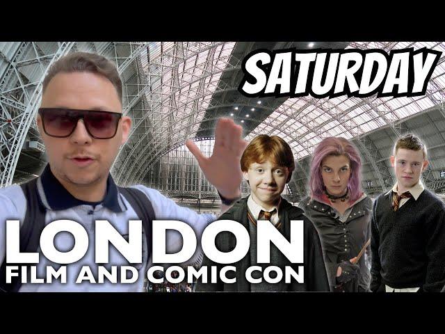 LONDON Film and Comic Con 2024 | Saturday Vlog