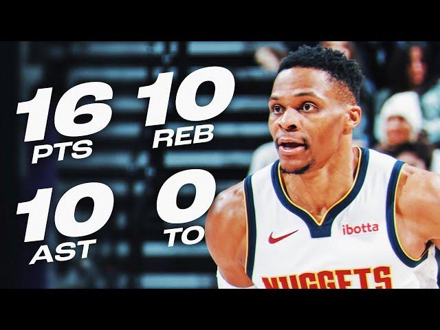 Russell Westbrook's PERFECT TRIPLE-DOUBLE vs Jazz | December 30, 2024