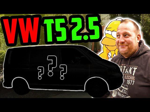 Unser neuer LIEFERWAGEN! - VW T5 2.5l 5Zyl TURBO Diesel - Low Budget Tuning!