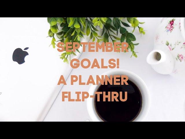 Let's Talk SEPTEMBER GOALS!! #goalplanning