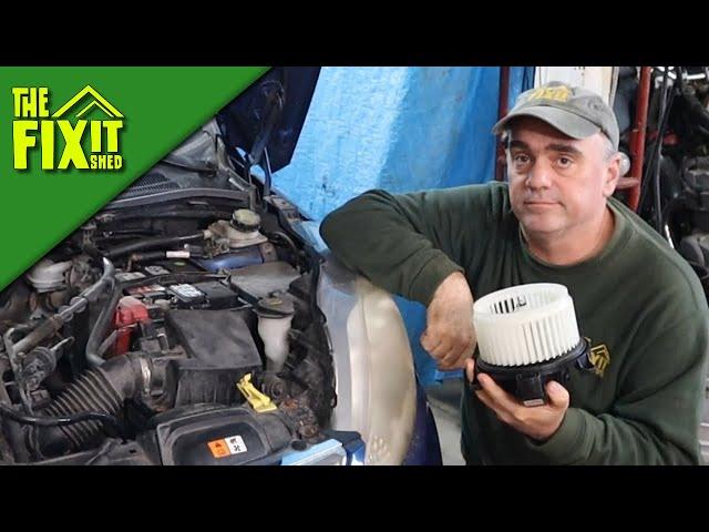 Replacing The Blower Motor On My 2011 Ford Fiesta  | The Fixit Shed