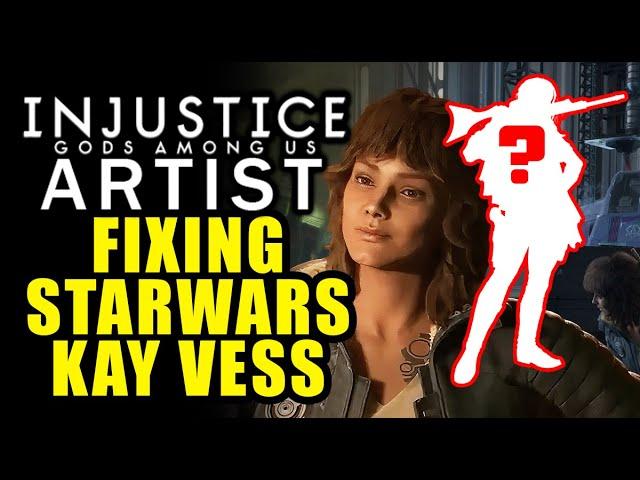 Pro Comic Book Artist FIXES HORRIBLE Star Wars Kay Vess DEI design!