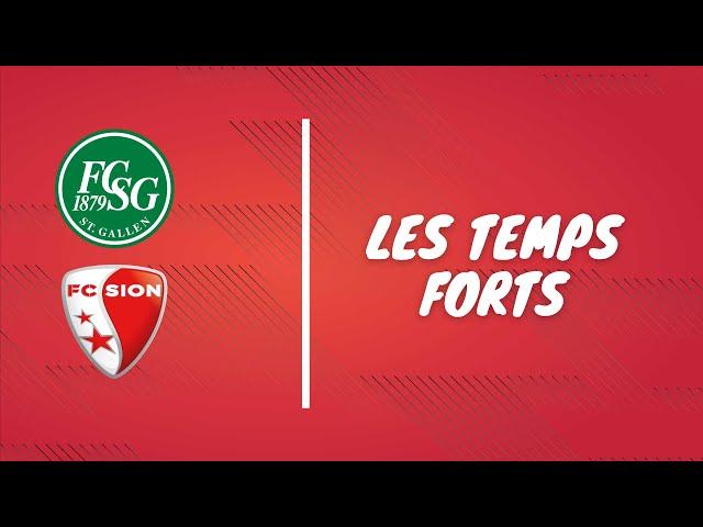 FC Saint-Gall - FC Sion (0-3) | Les Highlights