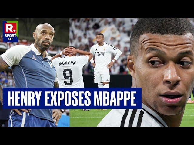 Thierry Henry Slams Kylian Mbappe For Showing Lack Of Desire At Real Madrid