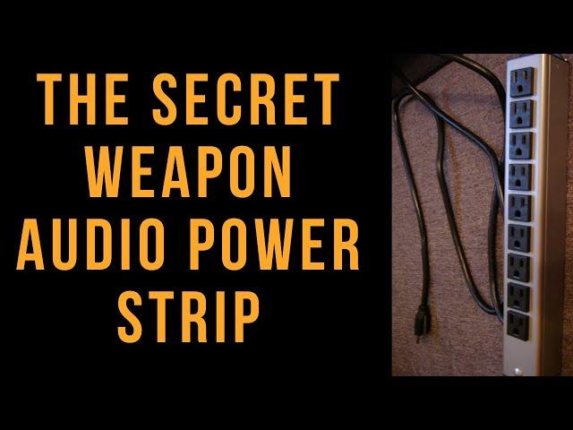 Does Your Audio System Have The Wiremold Power Strip?