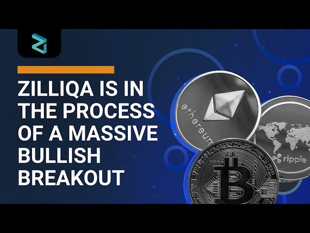 Zilliqa price is in the process of a massive bullish breakout