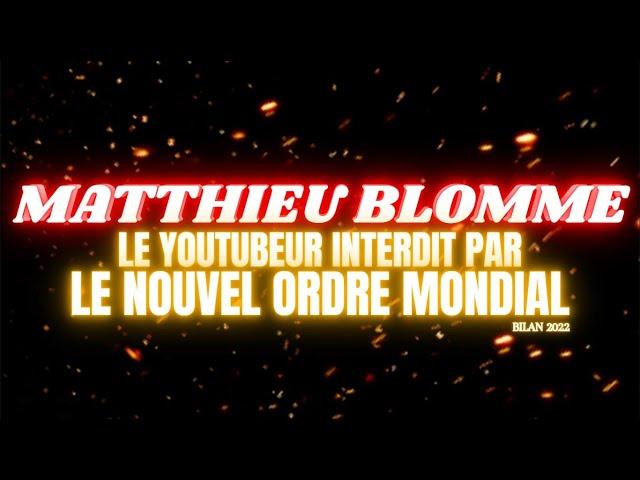 LE YOUTUBEUR INTERDIT PAR LE NOUVEL ORDRE MONDIAL