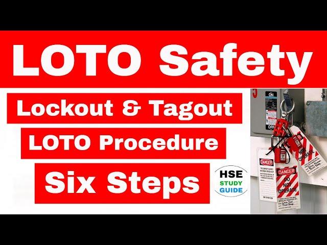 What is LOTO Safety in Hindi | Six Steps Of LOTO Safety & Procedures | lockout and tagout in hindi