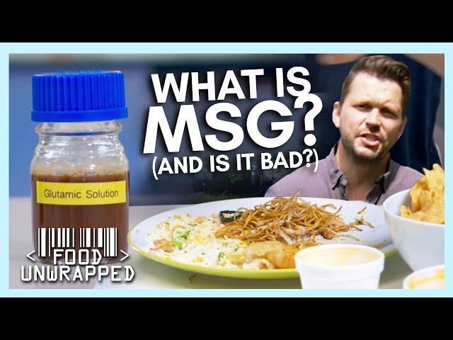 What is actually inside MSG and is it Safe? | Food Unwrapped