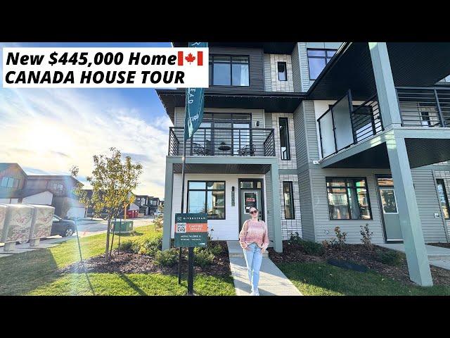 New 1419 Sqft Townhouse in Edmonton for $445,000 | Complete House Tour | Canada Home Tour